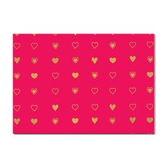 Heart Pattern Design Sticker A4 (100 Pack) by Ravend