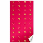 Heart Pattern Design Canvas 40  x 72  39.28 x69.23  Canvas - 1