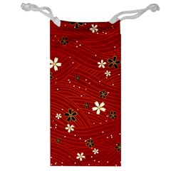 Flower Washi Floral Background Jewelry Bag