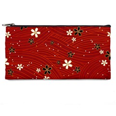 Flower Washi Floral Background Pencil Case