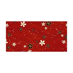 Flower Washi Floral Background Yoga Headband by Ravend