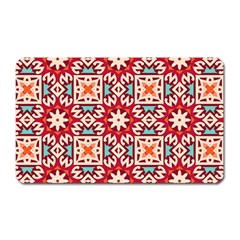 Geometric Pattern Seamless Abstract Magnet (rectangular) by Ravend