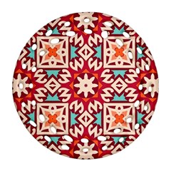 Geometric Pattern Seamless Abstract Ornament (round Filigree)