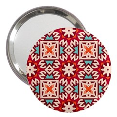 Geometric Pattern Seamless Abstract 3  Handbag Mirrors by Ravend