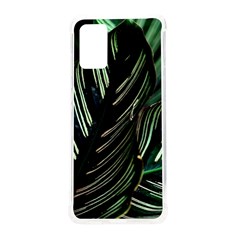 Calathea Leaves Strippe Line Samsung Galaxy S20plus 6 7 Inch Tpu Uv Case by Ravend