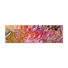 Abstract Crosscurrents Smudged Vibrance Sticker Bumper (100 Pack) by kaleidomarblingart