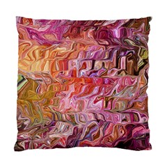 Abstract Crosscurrents Smudged Vibrance Standard Cushion Case (one Side)