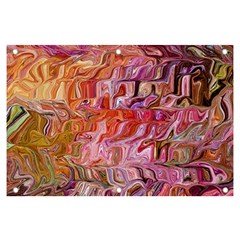 Abstract Crosscurrents Smudged Vibrance Banner And Sign 6  X 4  by kaleidomarblingart