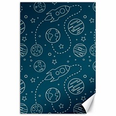 Space Seamless Pattern Canvas 20  X 30 