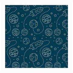 Space Seamless Pattern Medium Glasses Cloth (2 Sides)