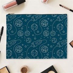 Space Seamless Pattern Cosmetic Bag (xl)