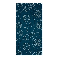 Space Seamless Pattern Shower Curtain 36  X 72  (stall)  by Bedest