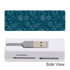 Space Seamless Pattern Memory Card Reader (stick)