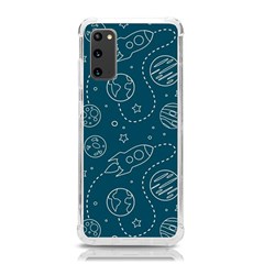 Space Seamless Pattern Samsung Galaxy S20 6 2 Inch Tpu Uv Case by Bedest