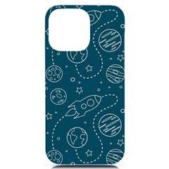 Space Seamless Pattern Iphone 14 Pro Max Black Uv Print Case by Bedest