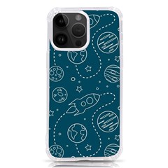 Space Seamless Pattern Iphone 14 Pro Max Tpu Uv Print Case by Bedest