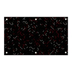 Abstract Dark Pattern Minimal Banner And Sign 5  X 3  by Bedest