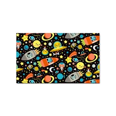 Space Pattern Sticker (rectangular)