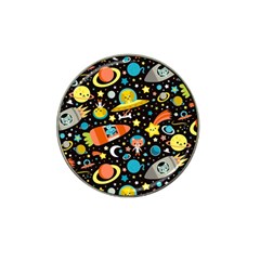 Space Pattern Hat Clip Ball Marker