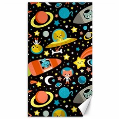 Space Pattern Canvas 40  X 72 