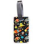 Space Pattern Luggage Tag (one side) Front