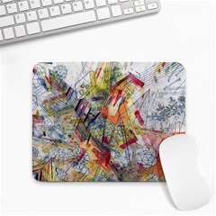 Abstract Background Pattern Small Mousepad by Bedest