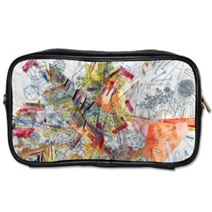 Abstract Background Pattern Toiletries Bag (one Side) by Bedest