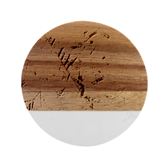 Abstract Background Pattern Marble Wood Coaster (round)