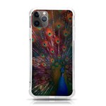 Peacock Feather Bird iPhone 11 Pro Max 6.5 Inch TPU UV Print Case Front