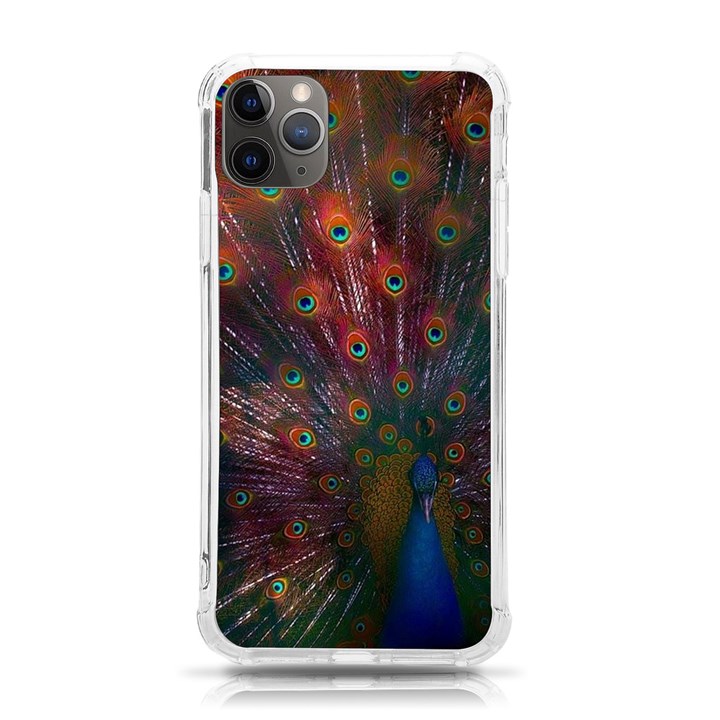 Peacock Feather Bird iPhone 11 Pro Max 6.5 Inch TPU UV Print Case