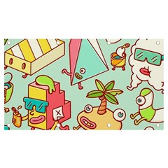 Summer Up Cute Doodle Banner And Sign 7  X 4  by Bedest