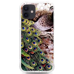 Japanese Painting Flower Peacock iPhone 12/12 Pro TPU UV Print Case