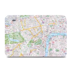 London City Map Plate Mats