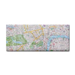 London City Map Hand Towel by Bedest