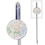 London City Map Book Mark Front