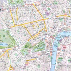 London City Map Play Mat (square)