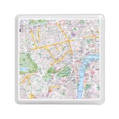 London City Map Memory Card Reader (square) by Bedest