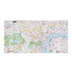 London City Map Satin Wrap 35  X 70  by Bedest