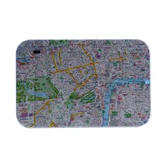 London City Map Open Lid Metal Box (silver)   by Bedest