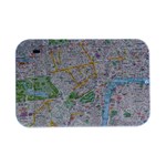 London City Map Open Lid Metal Box (Silver)   Front