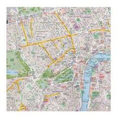 London City Map Banner And Sign 4  X 4 