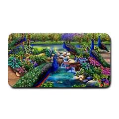 Peacocks  Fantasy Garden Medium Bar Mat by Bedest