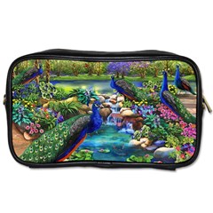 Peacocks  Fantasy Garden Toiletries Bag (one Side) by Bedest