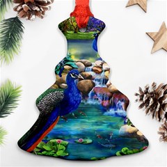 Peacocks  Fantasy Garden Ornament (christmas Tree)  by Bedest