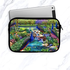 Peacocks  Fantasy Garden Apple Ipad Mini Zipper Cases by Bedest