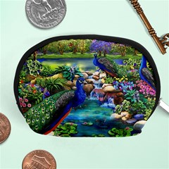 Peacocks  Fantasy Garden Accessory Pouch (medium) by Bedest