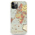 Vintage Old Antique World Map iPhone 12 Pro max TPU UV Print Case Front