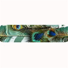 Peacock Feathers Large Bar Mat