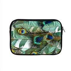 Peacock Feathers Apple Macbook Pro 15  Zipper Case by Bedest