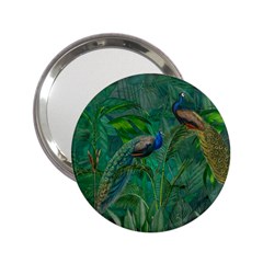 Peacock Paradise Jungle 2 25  Handbag Mirrors by Bedest